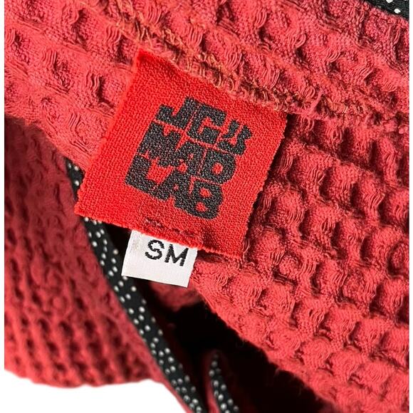 JG'S‎ MAD LAB Multimedia Cardigan Top Small Art To Wear Artsy Lagenlook Cottage - Picture 6 of 8